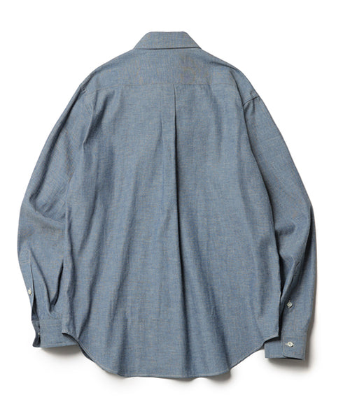 MR.OLIVE / 5oz VINTAGE CHAMBRAY / BUTTON DOWN SHIRT ミスターオリーブ/5oz ヴィンテージシャンブレー / ボタンダウンシャツ